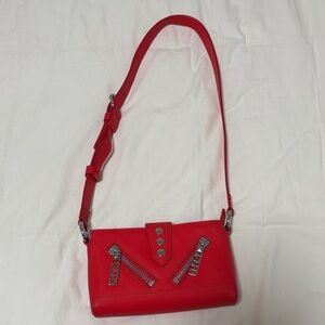 Kenzo Red purse and belt bag (fanny pack style)